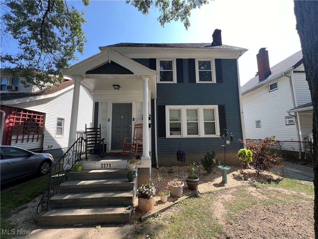 3371 Berea Road Cleveland, OH 44111 - Photo 1 of 27 View of front of house with covered porch