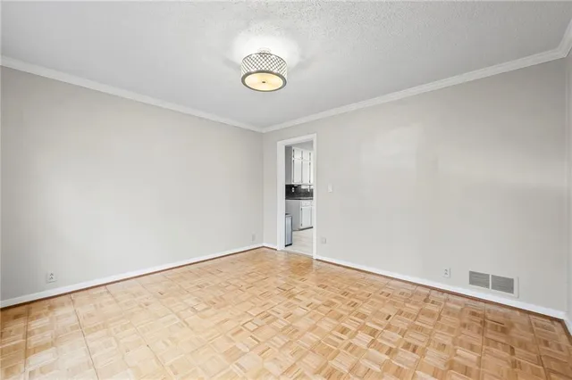 a view of empty room