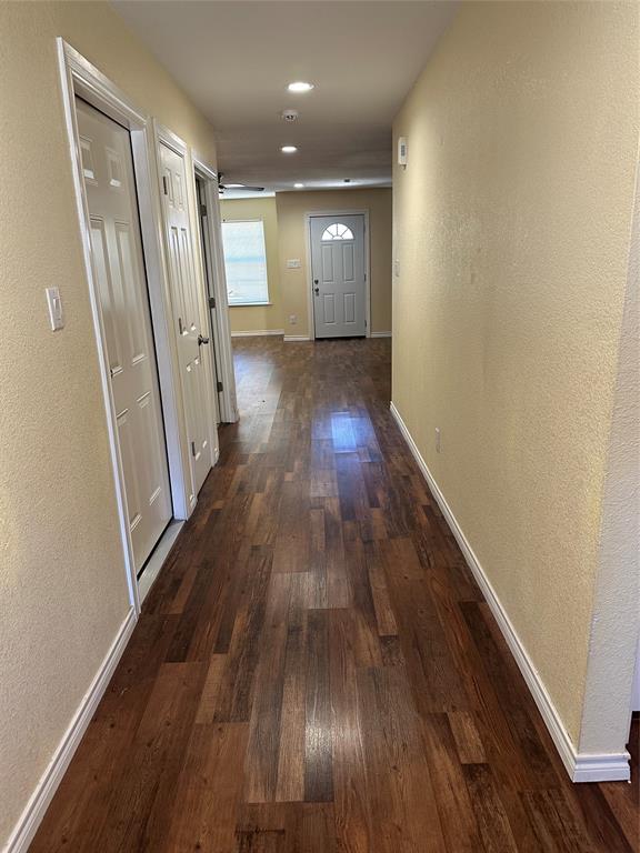 412 South Park Street Terrell, TX 75160 - Photo 2 of 15 a view of entryway with wooden floor