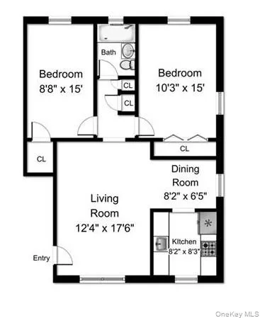 a street sign on a pole on a street