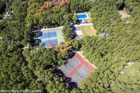 a view of outdoor space with garden