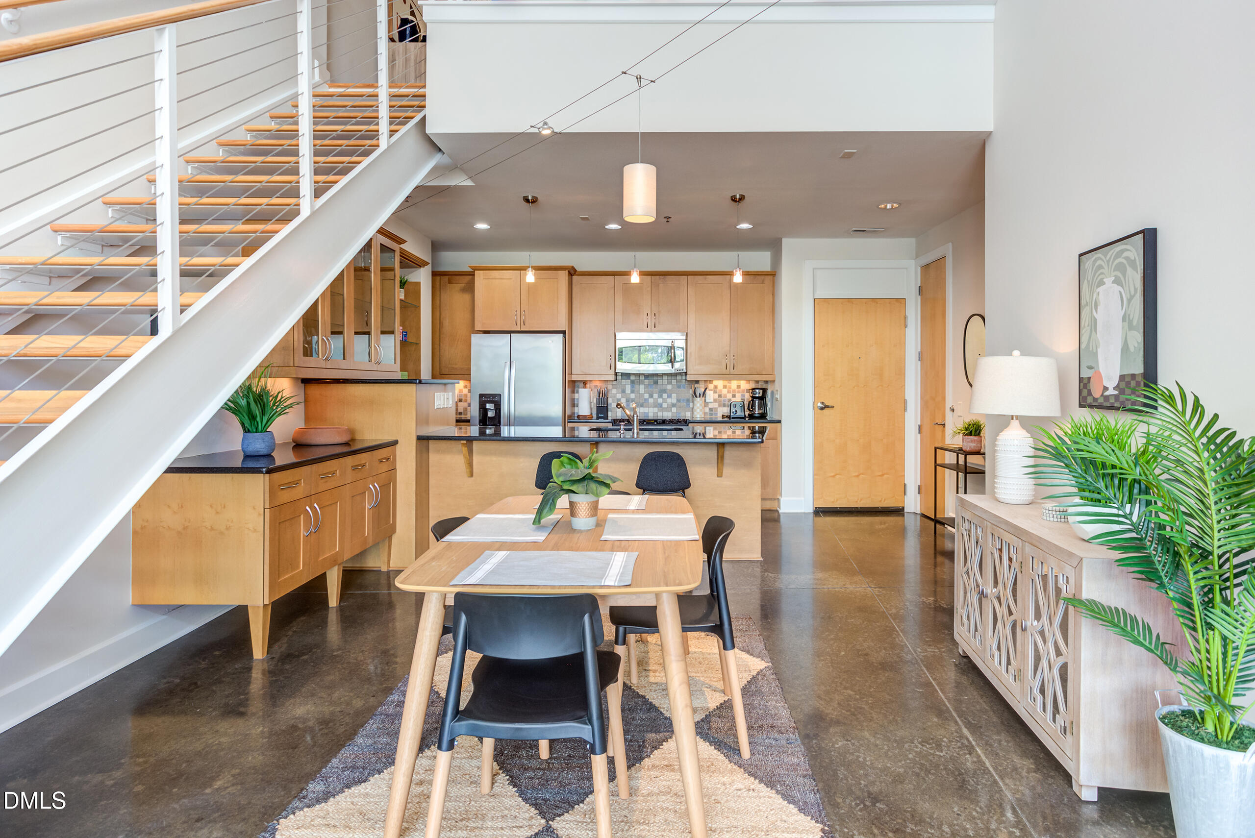 2608 Erwin Road, Unit 417 Durham, NC 27705 - Photo 13 of 50 a dining room with furniture window and wooden floor