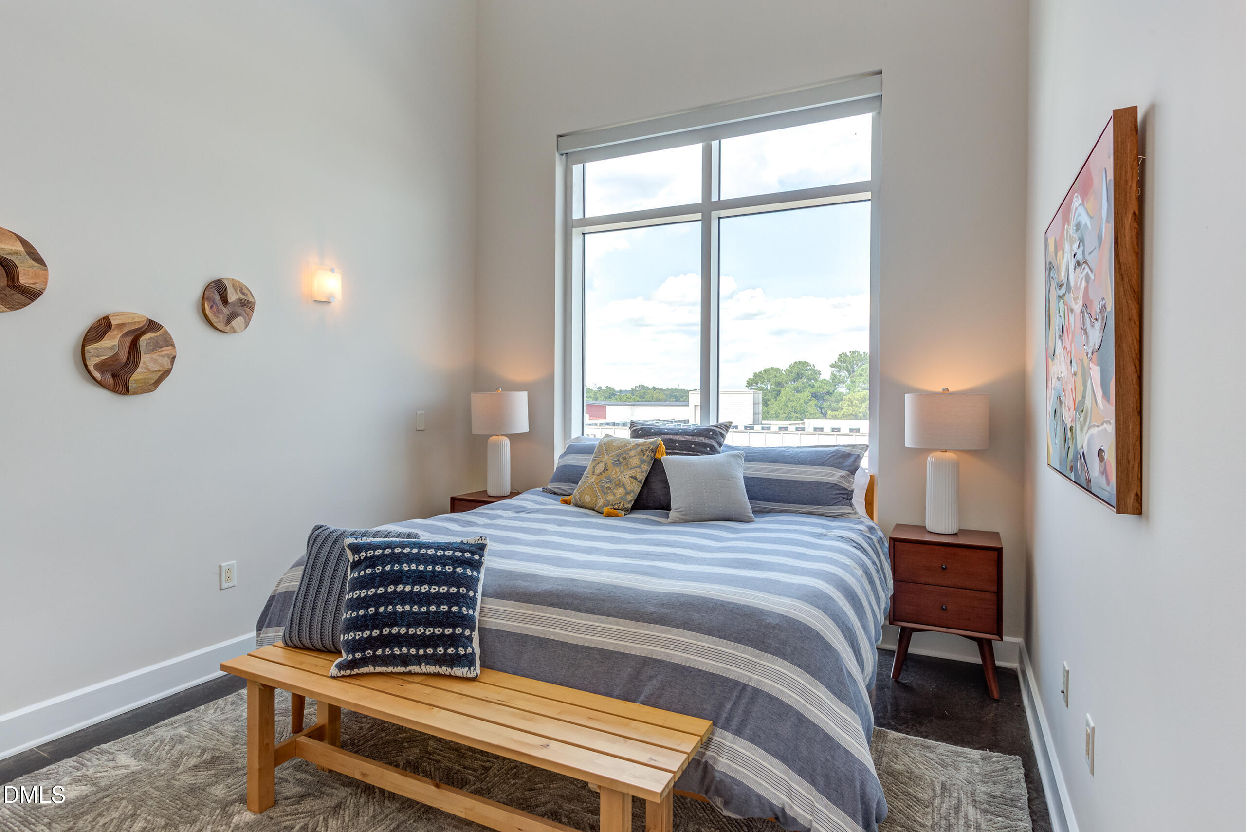 2608 Erwin Road, Unit 417 Durham, NC 27705 - Photo 21 of 50 a bedroom with a bed and a window