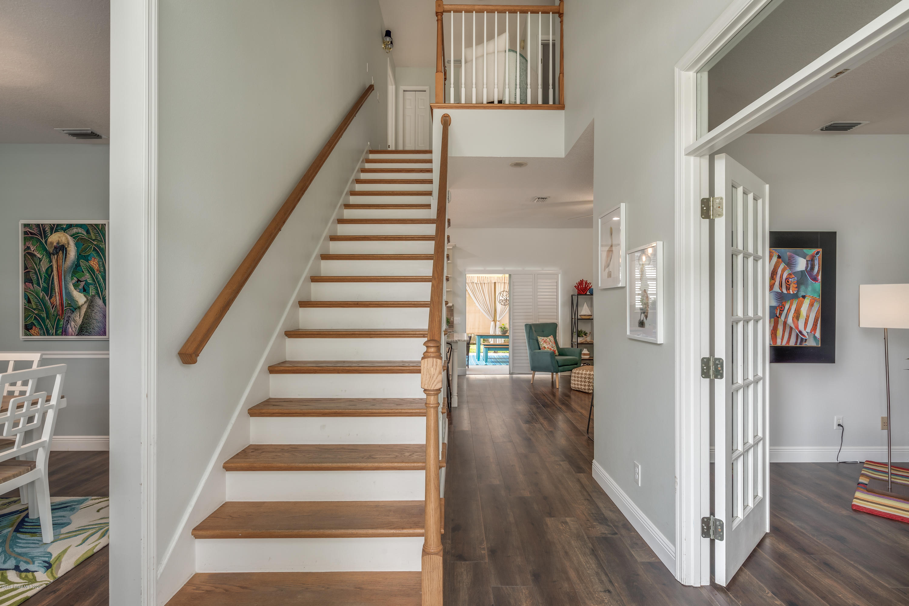 23 River Ridge Drive Rockledge, FL 32955 - Photo 18 of 44 Staircase to 2nd level