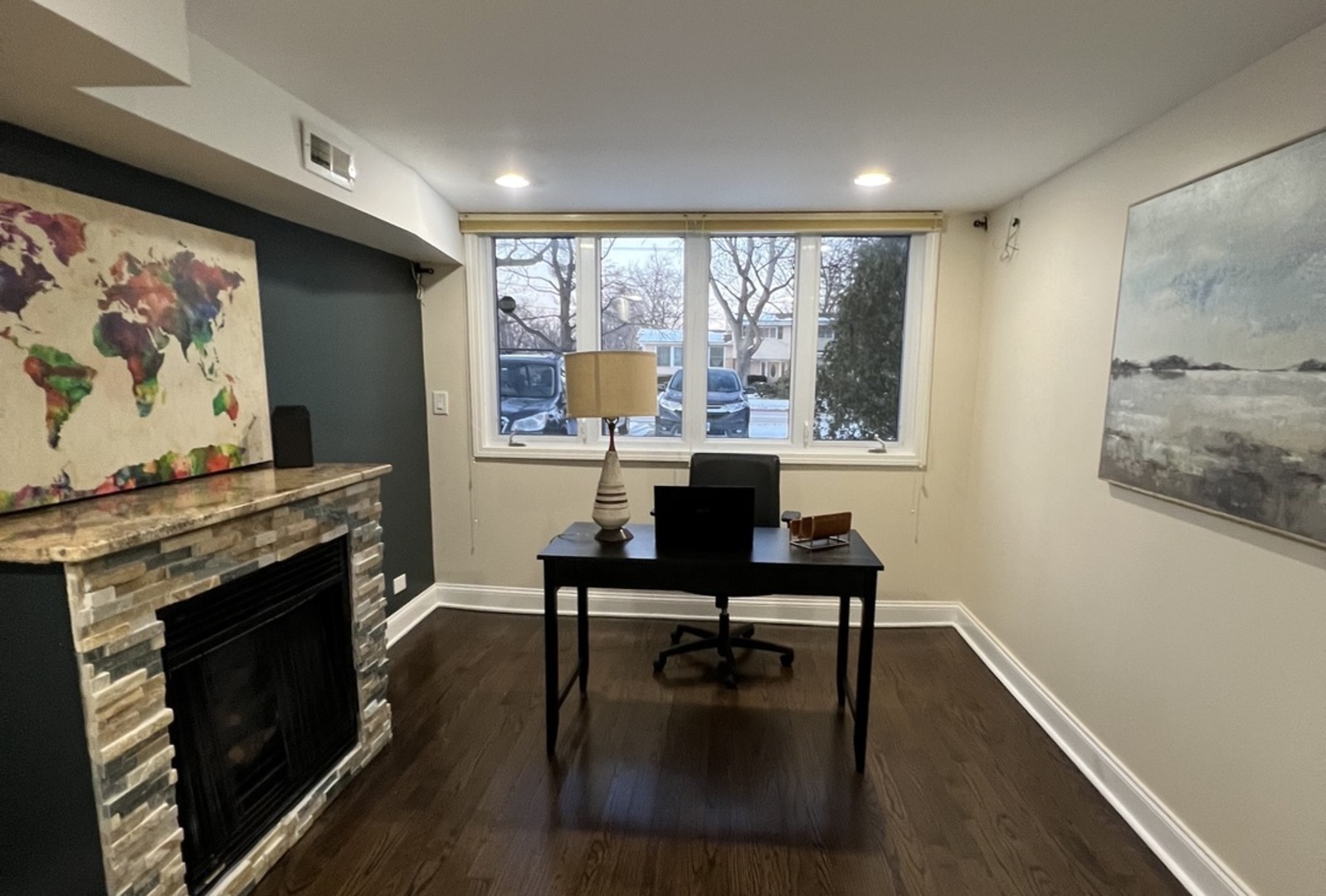 2933 Central Road Glenview, IL 60025 - Photo 26 of 38 a view of a livingroom with furniture window and wooden floor