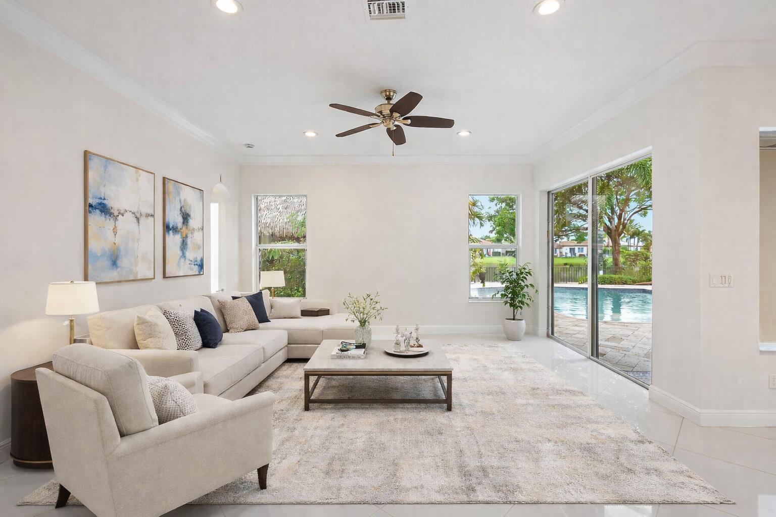340 Rudder Cay Way Jupiter, FL 33458 - Photo 8 of 87 Family Room - Virtually Staged