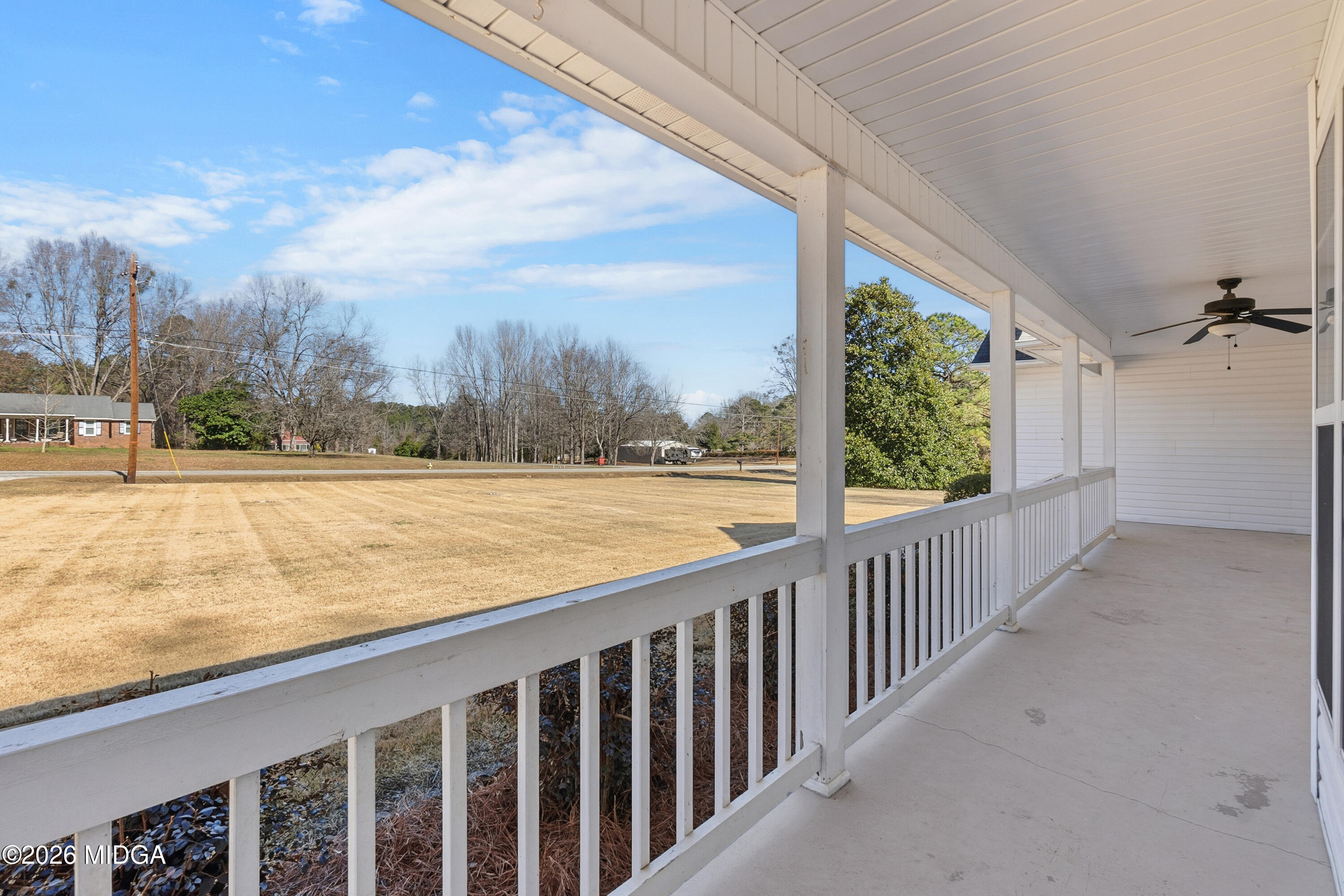 8278 Lower Thomaston Road Macon, GA 31220 - Photo 51 of 59 a view of balcony with yard