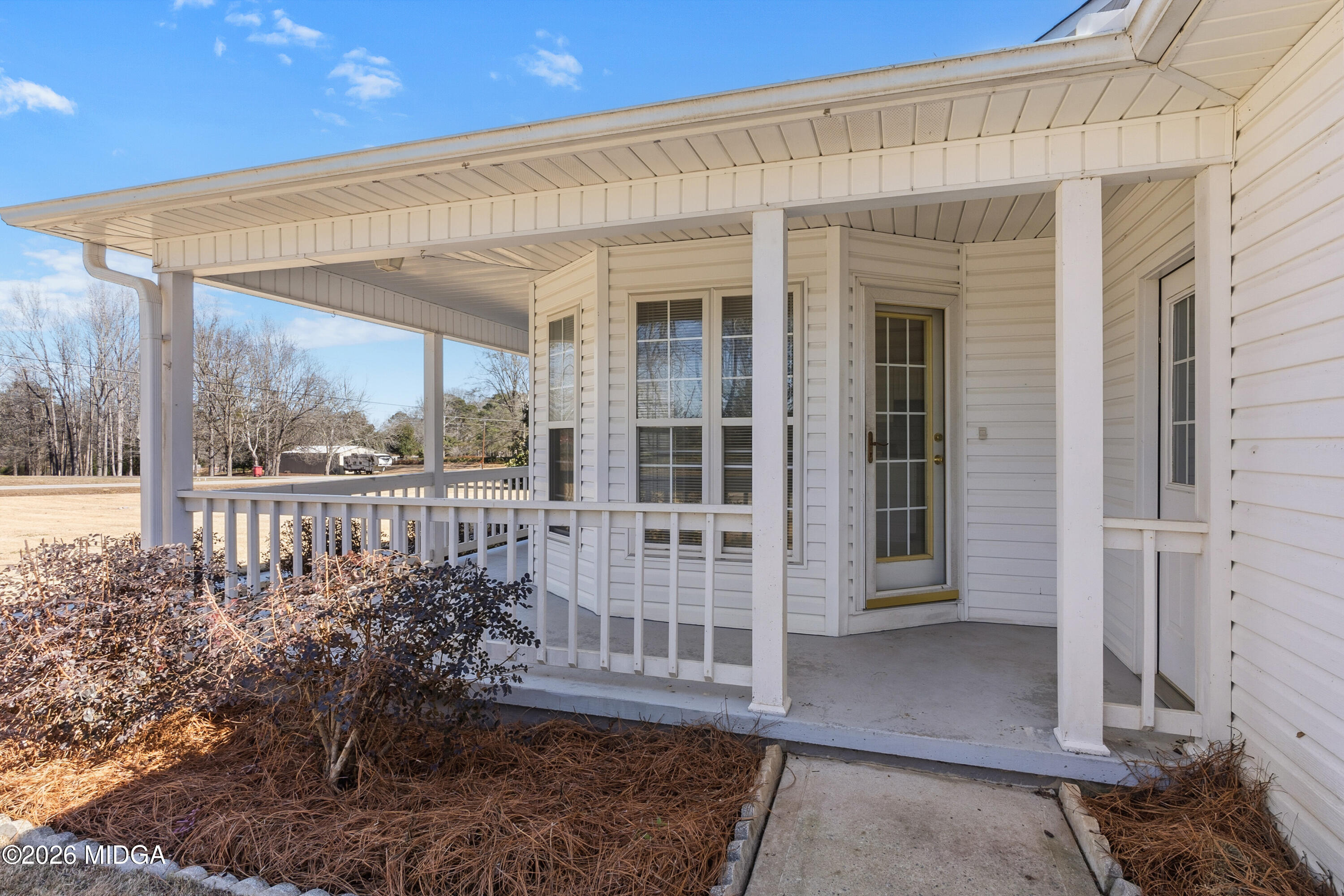 8278 Lower Thomaston Road Macon, GA 31220 - Photo 53 of 59 a view of a balcony with a potted plant