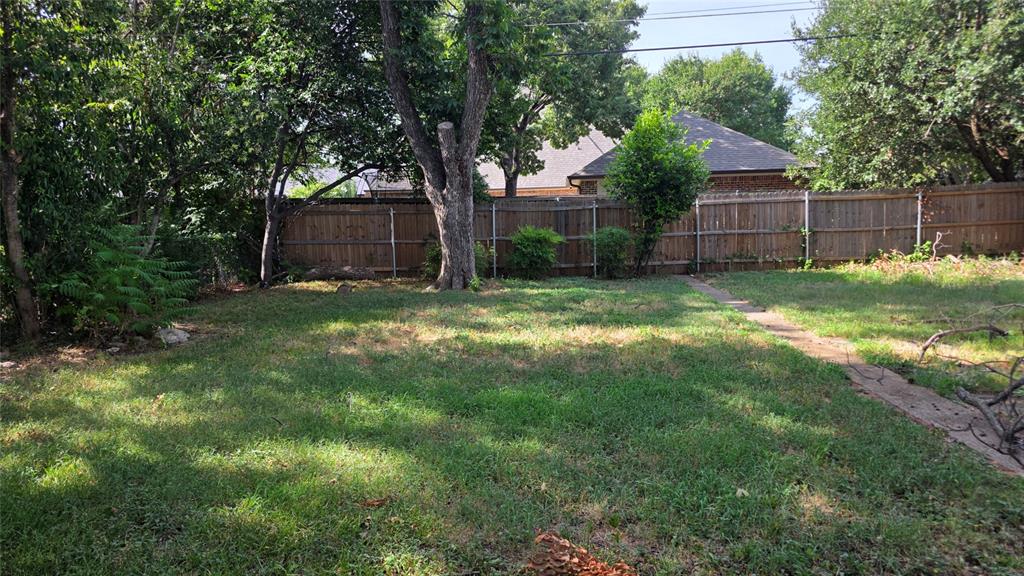 3741 Hilltop Road Fort Worth, TX 76109 - Photo 24 of 26 Charming, fenced back yard