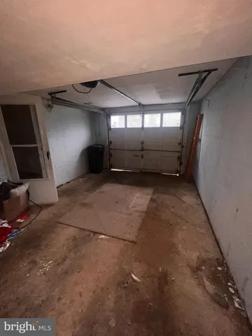 a view of parking garage