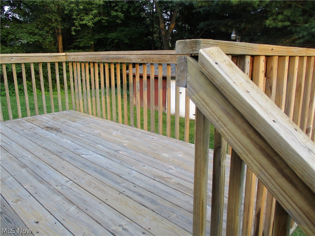 1770 Beryl Road Akron, OH 44312 - Photo 12 of 21 Close-up of your Spacious Deck