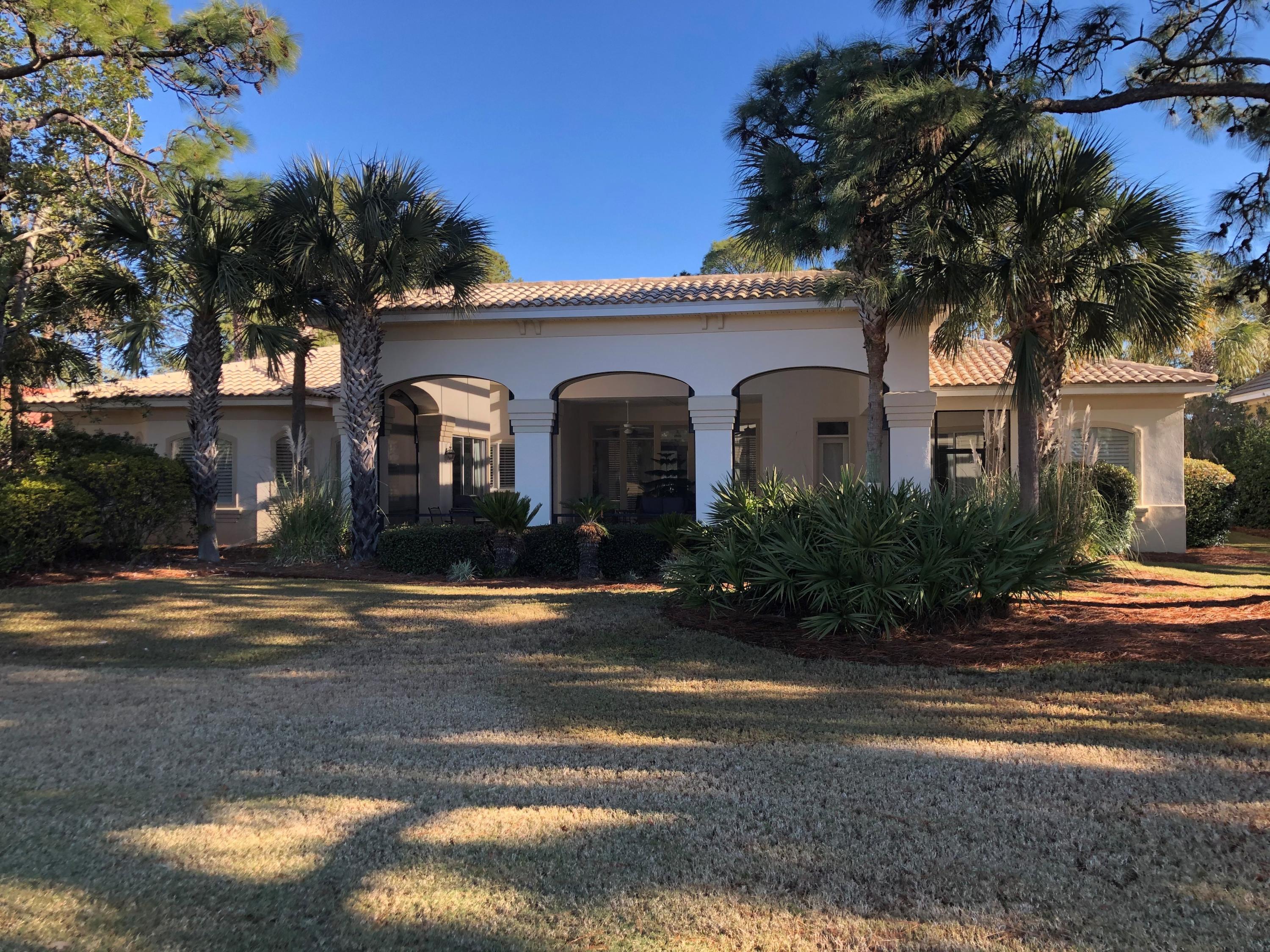 2903 Pine Valley Road Miramar Beach, FL 32550 - Photo 7 of 8 a front view of a house with garden