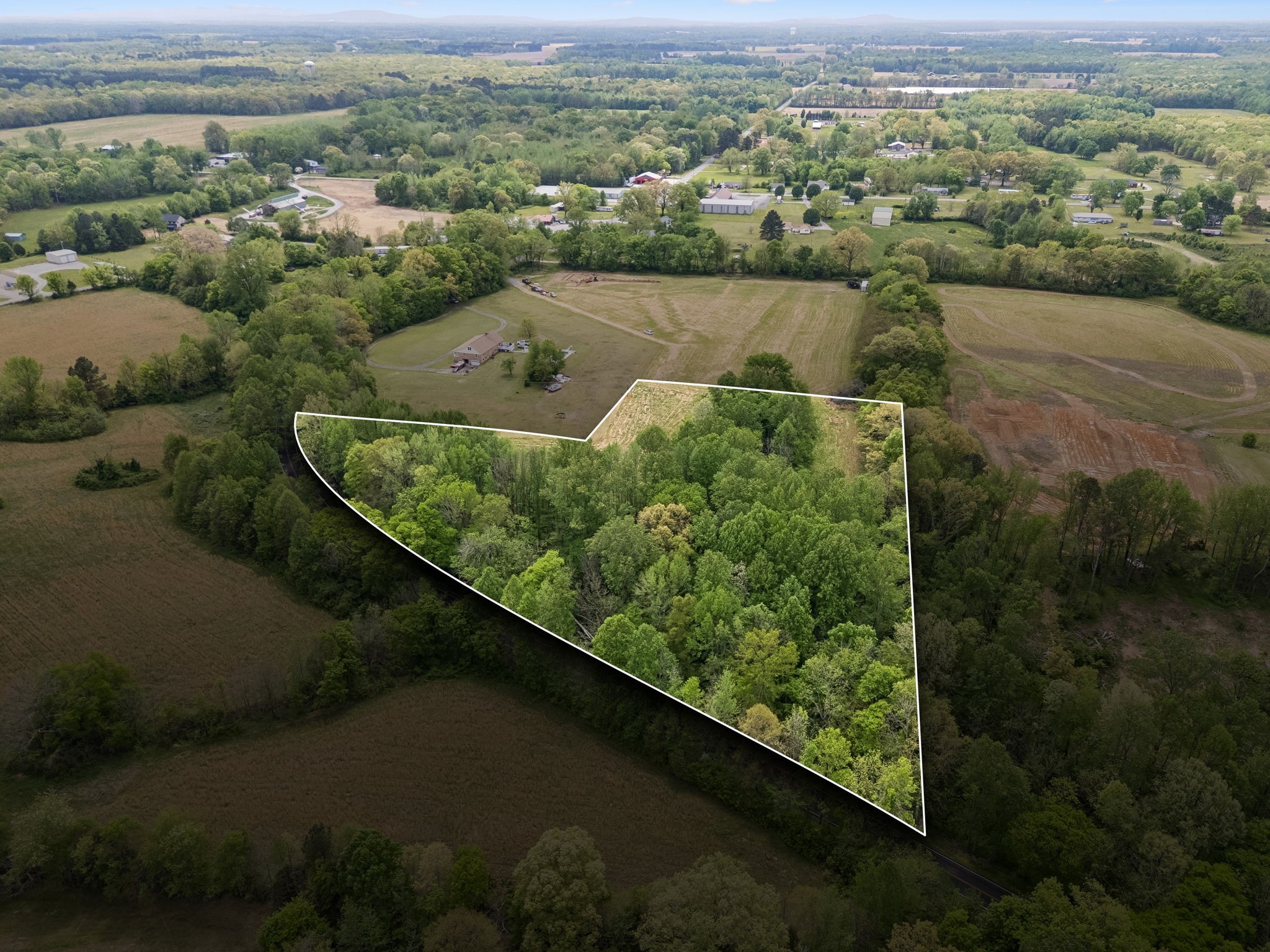 1059 Old Railroad Bed Road Taft, TN 38488 - Photo 7 of 41 an aerial view of a house with a yard