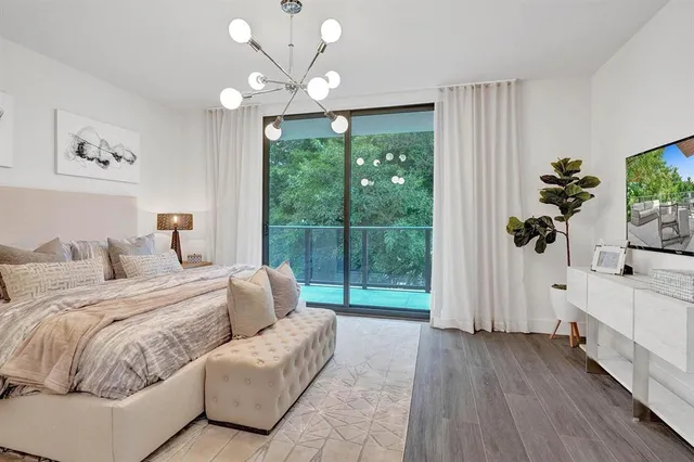 a bathroom with a sink and a large mirror