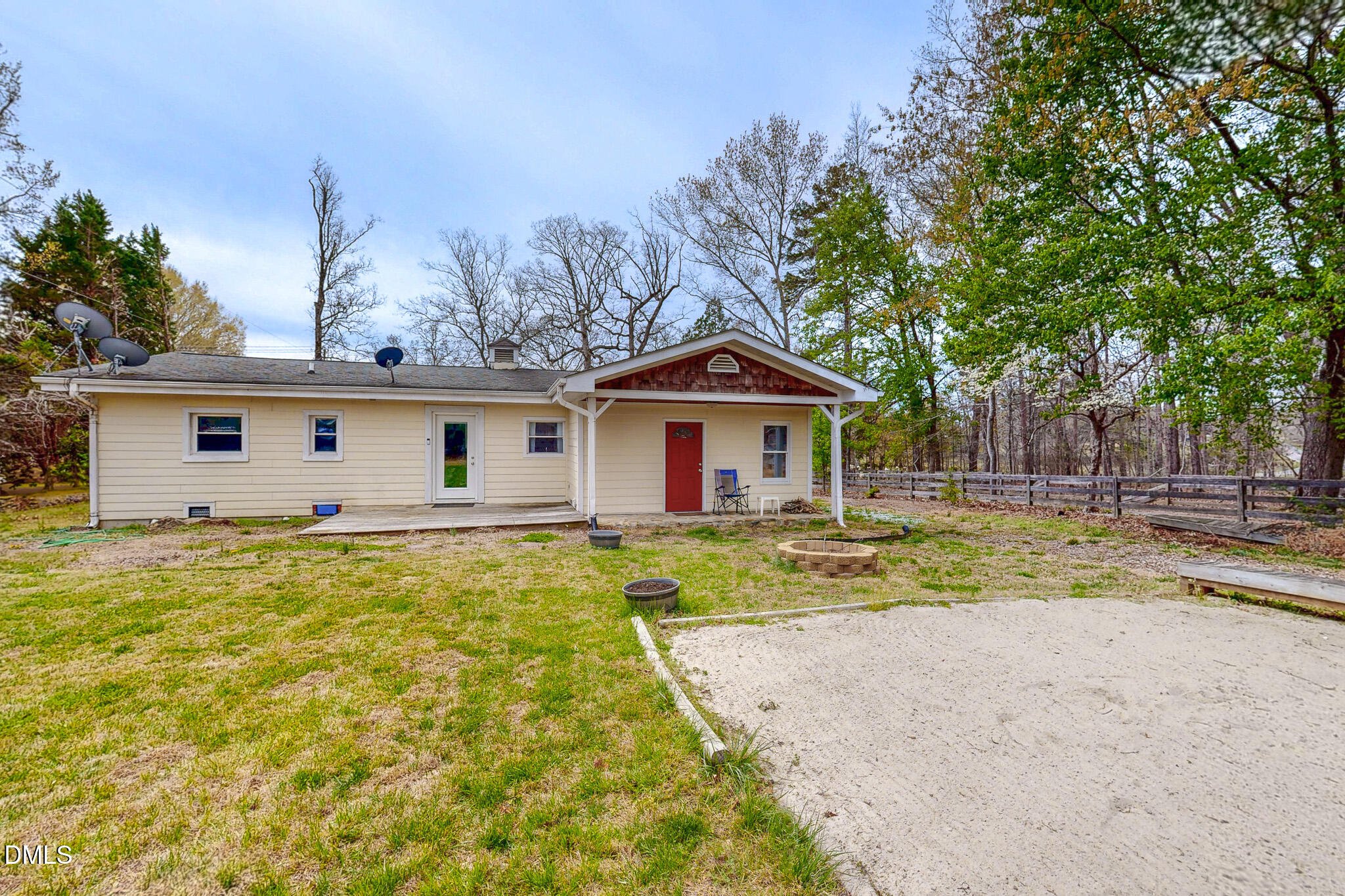 220 Bacon Road Rougemont, NC 27572 - Photo 37 of 42 a view of house with outdoor space and swimming pool