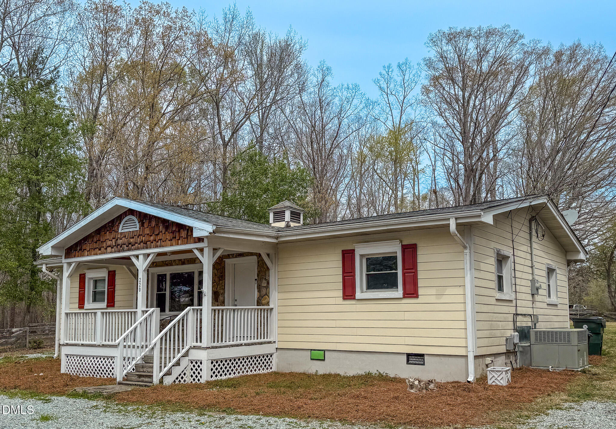 220 Bacon Road Rougemont, NC 27572 - Photo 42 of 42 a front view of a house with garden