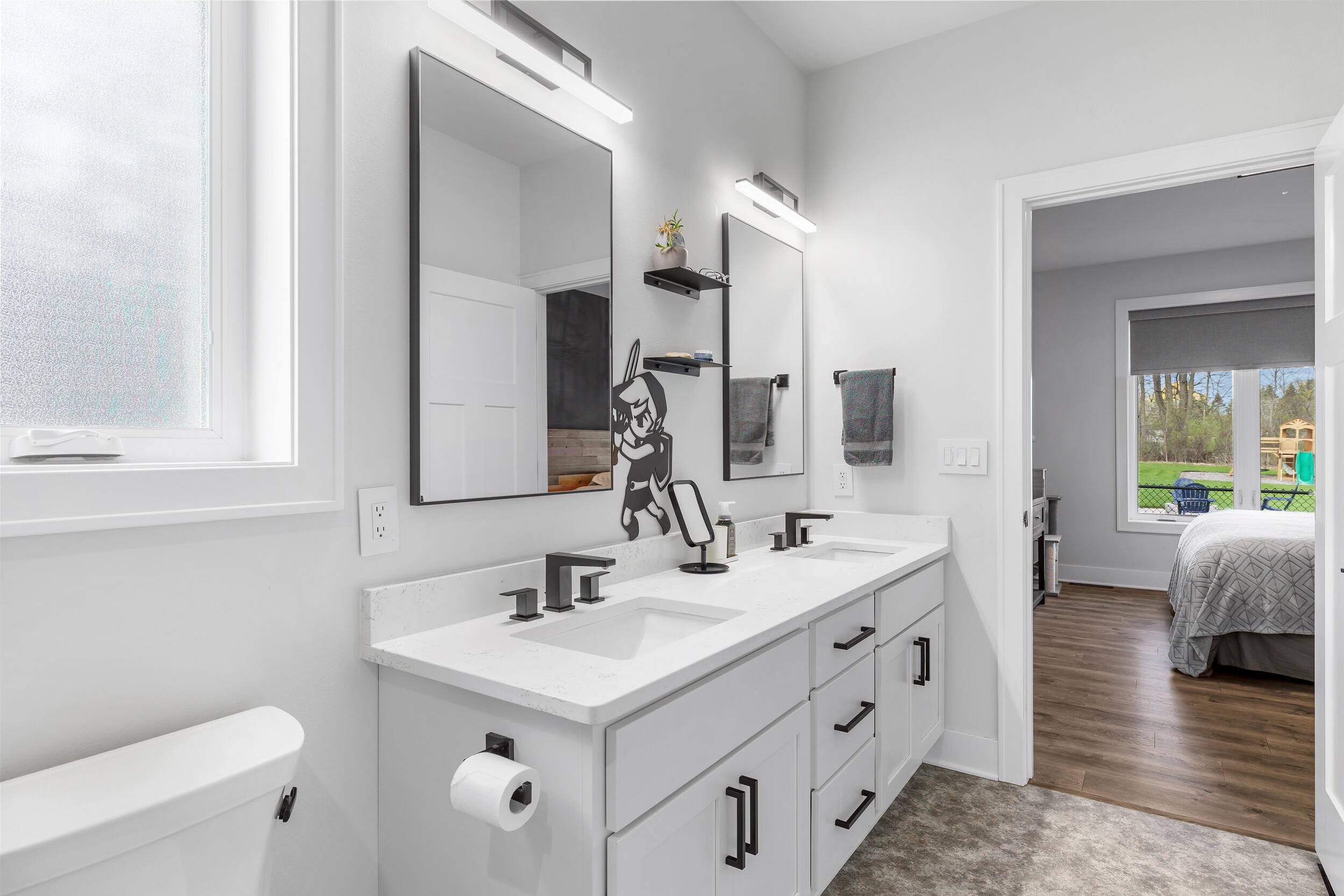 3318 Limerick Lane Sheboygan, WI 53083 - Photo 18 of 54 Primary Bath with Dual Sinks