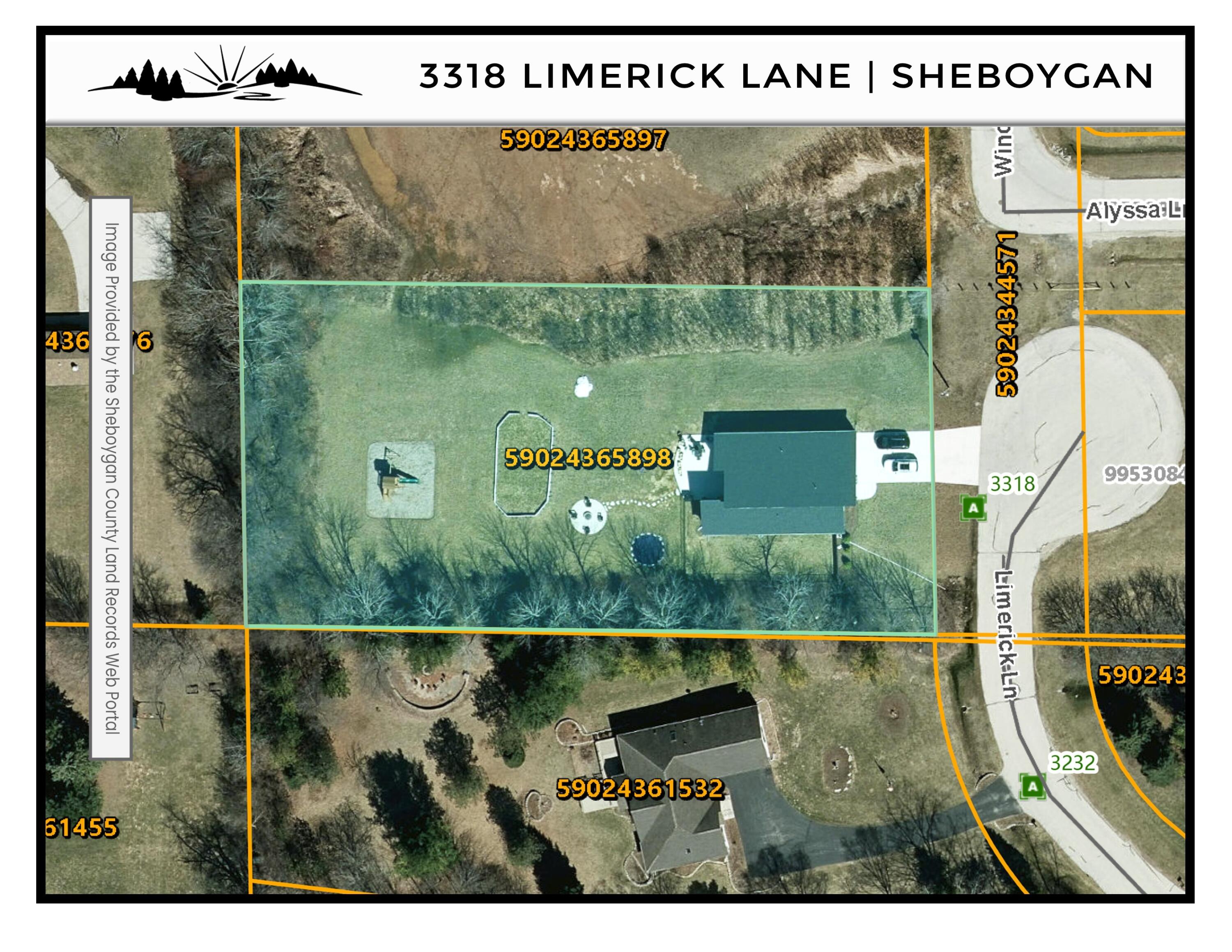 3318 Limerick Lane Sheboygan, WI 53083 - Photo 46 of 54 Parcel Map