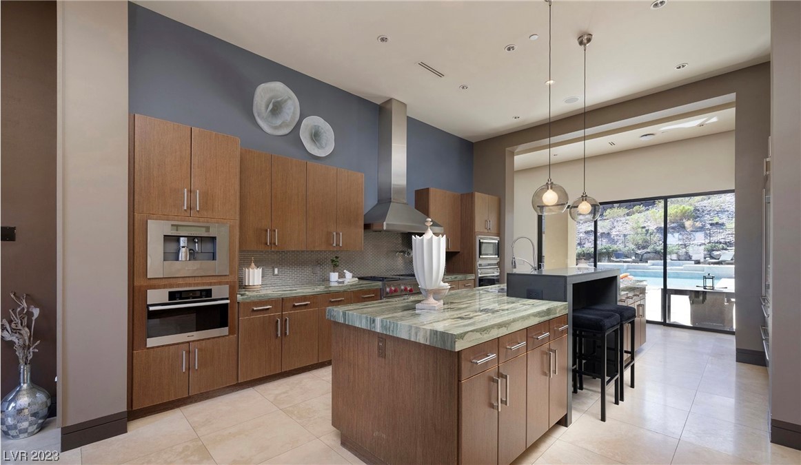 1465 MacDonald Ranch Drive Henderson, NV 89012 - Photo 23 of 63 Contemporary Chef’s Kitchen