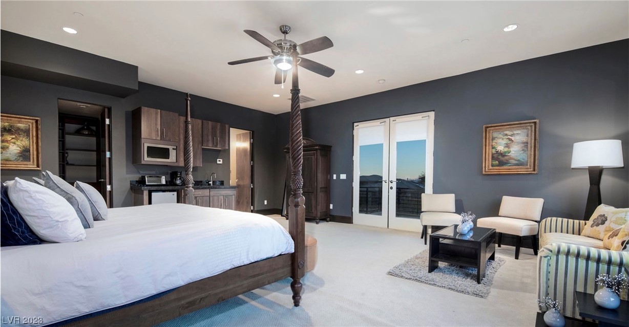 1465 MacDonald Ranch Drive Henderson, NV 89012 - Photo 61 of 63 Top Floor Bedroom in Casita w/ private bath