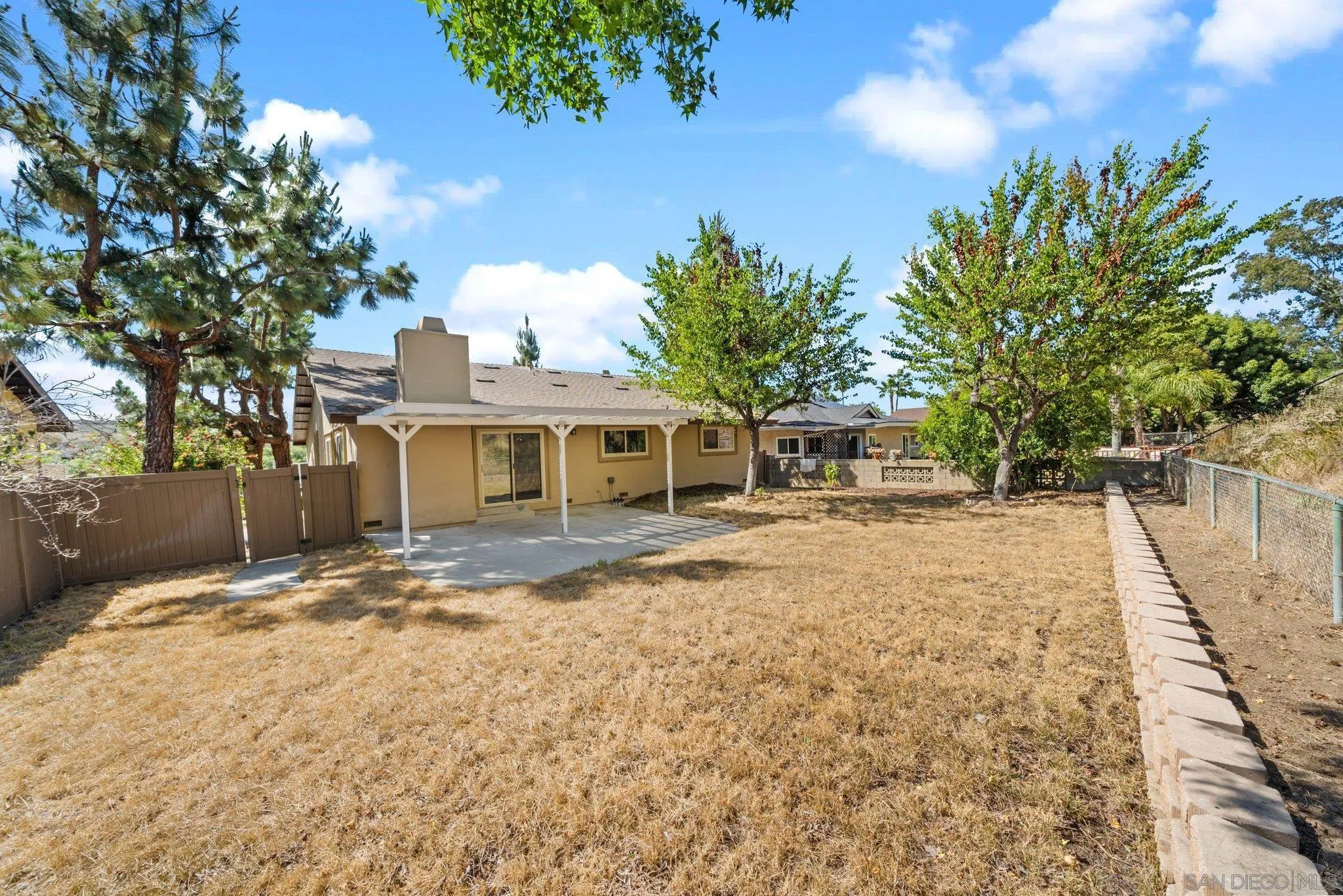 31241 Old River Road Bonsall, CA 92003 - Photo 31 of 51 a view of a yard with plants and trees