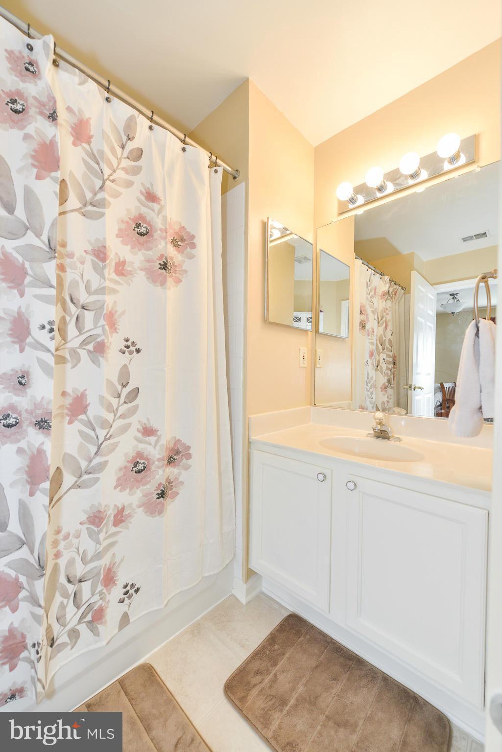 511 Constellation Square Southeast, Unit A Leesburg, VA 20175 - Photo 13 of 27 a spacious bathroom with a shower and a sink