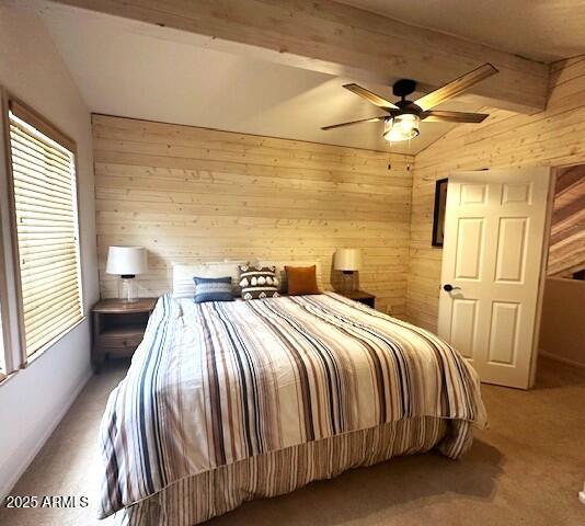 207 Blue Ridge Road Mormon Lake, AZ 86038 - Photo 34 of 66 a spacious bedroom with a bed and a chandelier