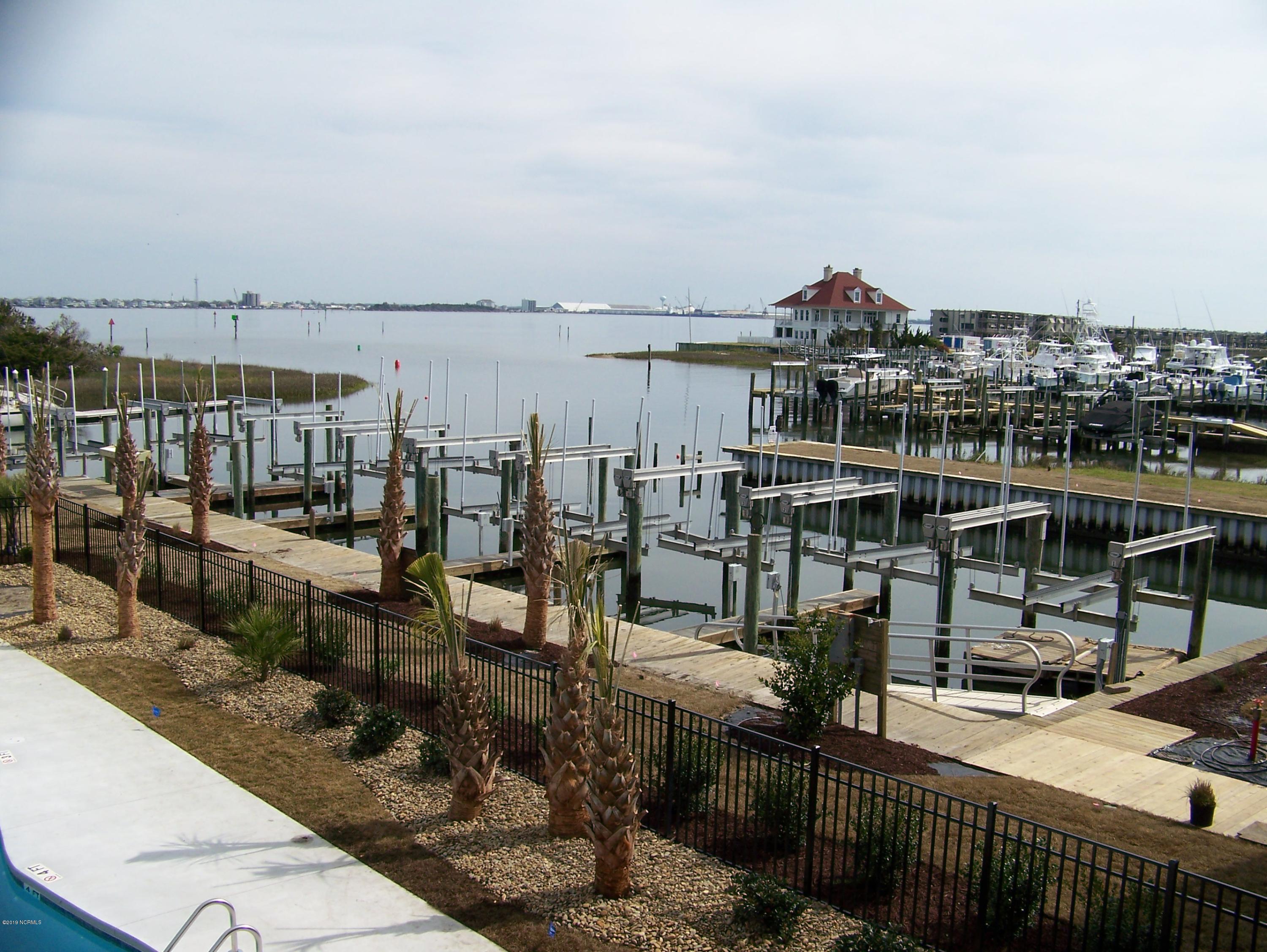 431 East Fort Macon Road, Unit 1 Atlantic Beach, NC 28512 - Photo 12 of 16 Boat slips w/lifts