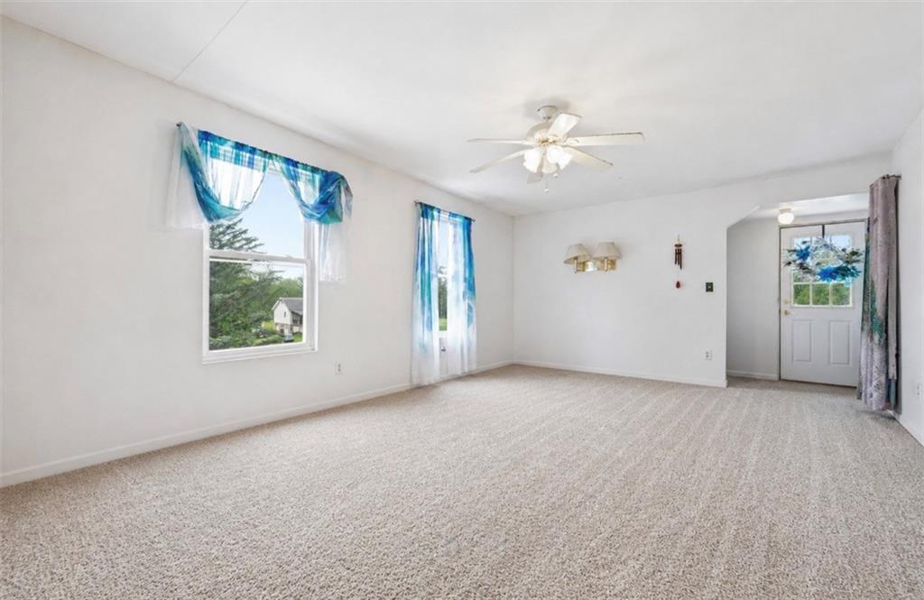 331 Hill Road Georgetown, PA 15043 - Photo 18 of 33 an empty room with windows and fan