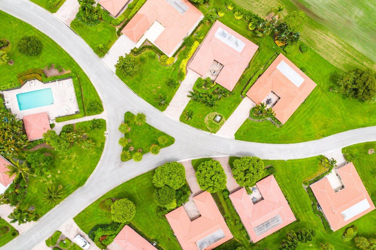 4024 Shelldrake Lane, Unit SHELLDRAKE Boynton Beach, FL 33436 - Photo 43 of 51 an aerial view of a house