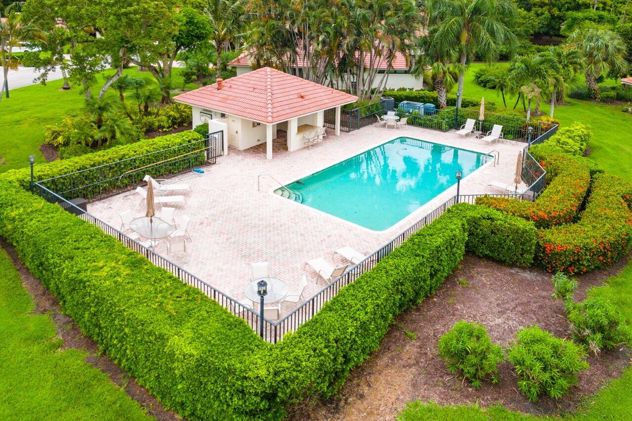 4024 Shelldrake Lane, Unit SHELLDRAKE Boynton Beach, FL 33436 - Photo 44 of 51 an aerial view of a house