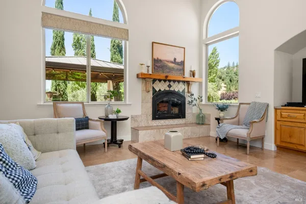 a outdoor space with furniture and patio