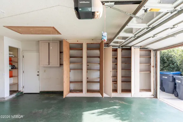 a view of front door of house