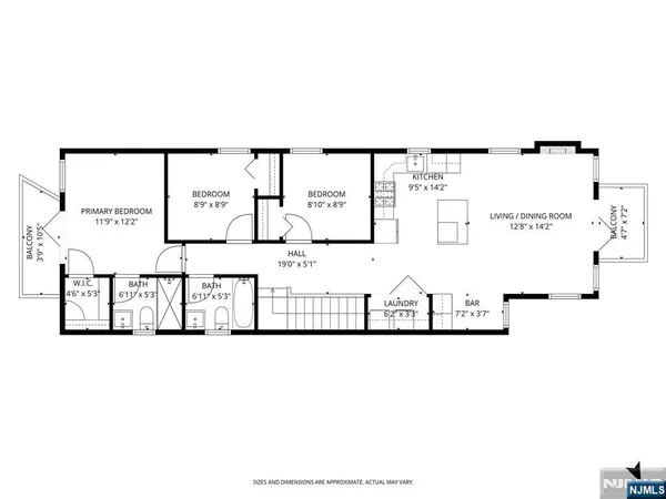 $3,300 | 482 John F. Kennedy Boulevard, Unit 2, Bayonne, NJ 07002