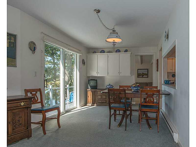 169 Sawyer's Island Road Boothbay, ME 04537 - Photo 11 of 23 Dining Room. The dining room, with...