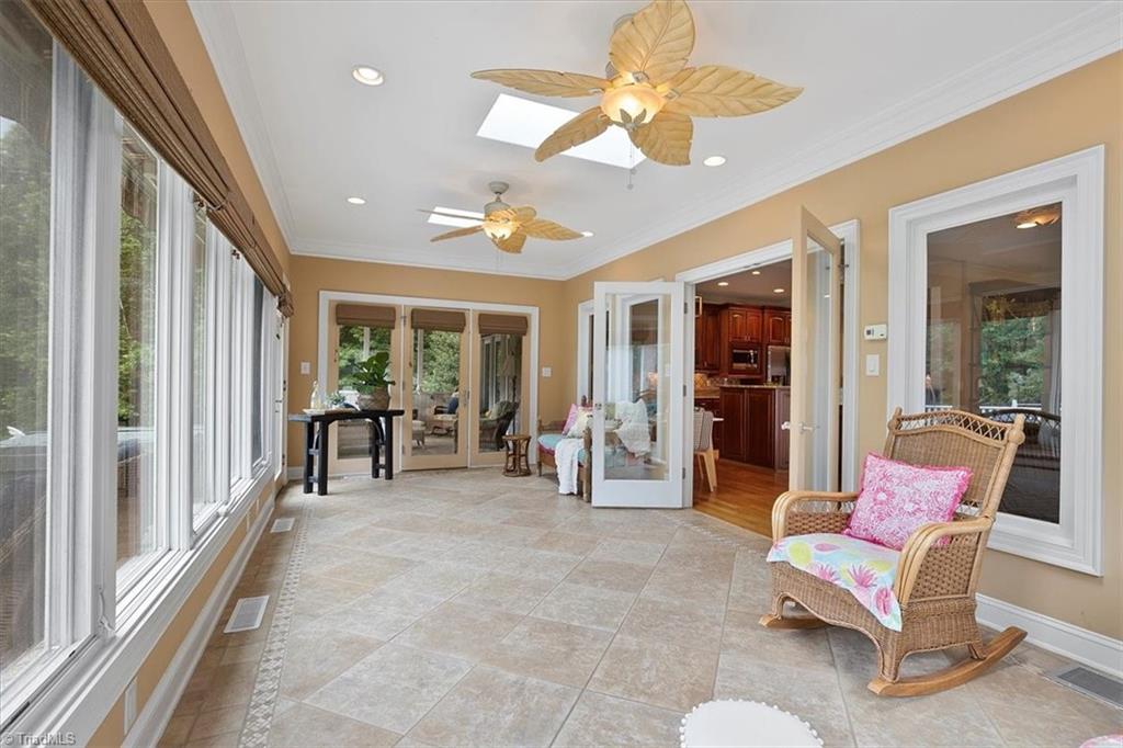 1638 Sapling Way Randleman, NC 27317 - Photo 18 of 47 Sun room with Skylights over look the deck and Pool space