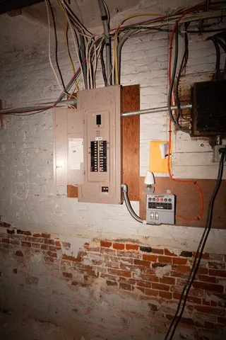 a view of water heater room