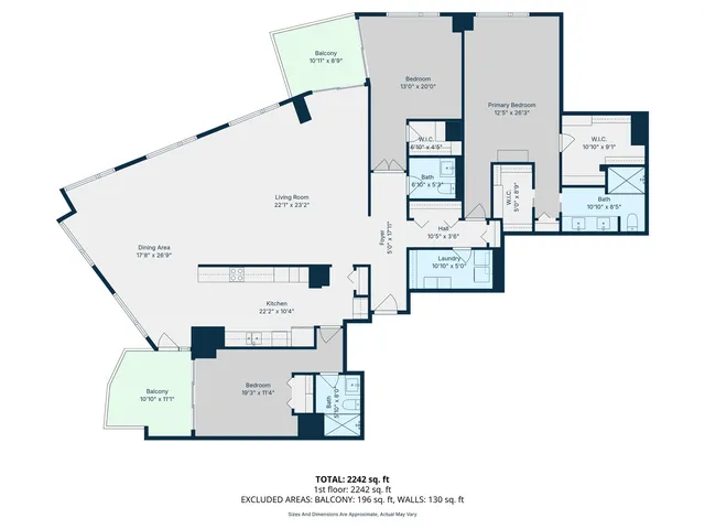 $985,000 | 501 North Clinton Street, Unit 1503, Chicago, IL 60654
