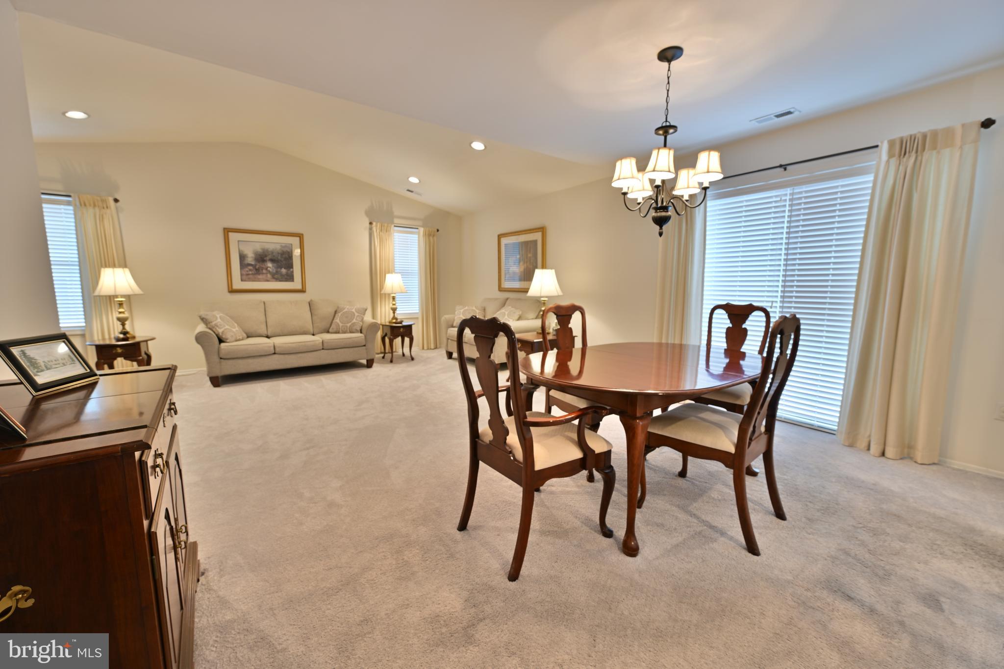 12 Windmill Court Columbus, NJ 08022 - Photo 4 of 51 a view of a dining room with furniture and chandelier