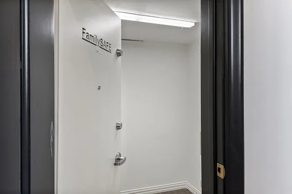 a view of a closet