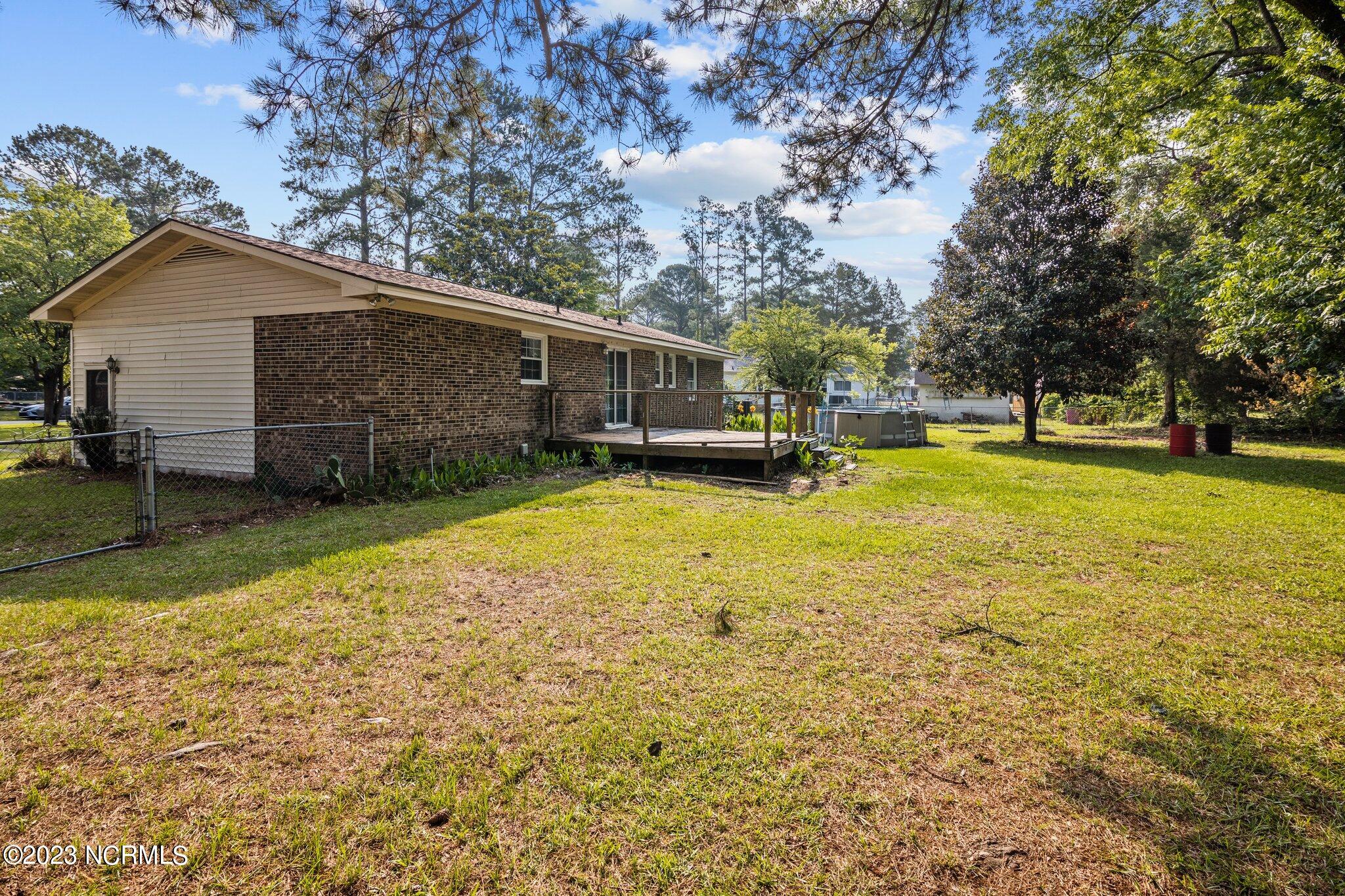 110 Chips Road Vanceboro, NC 28586 - Photo 28 of 38 back yard/ deck