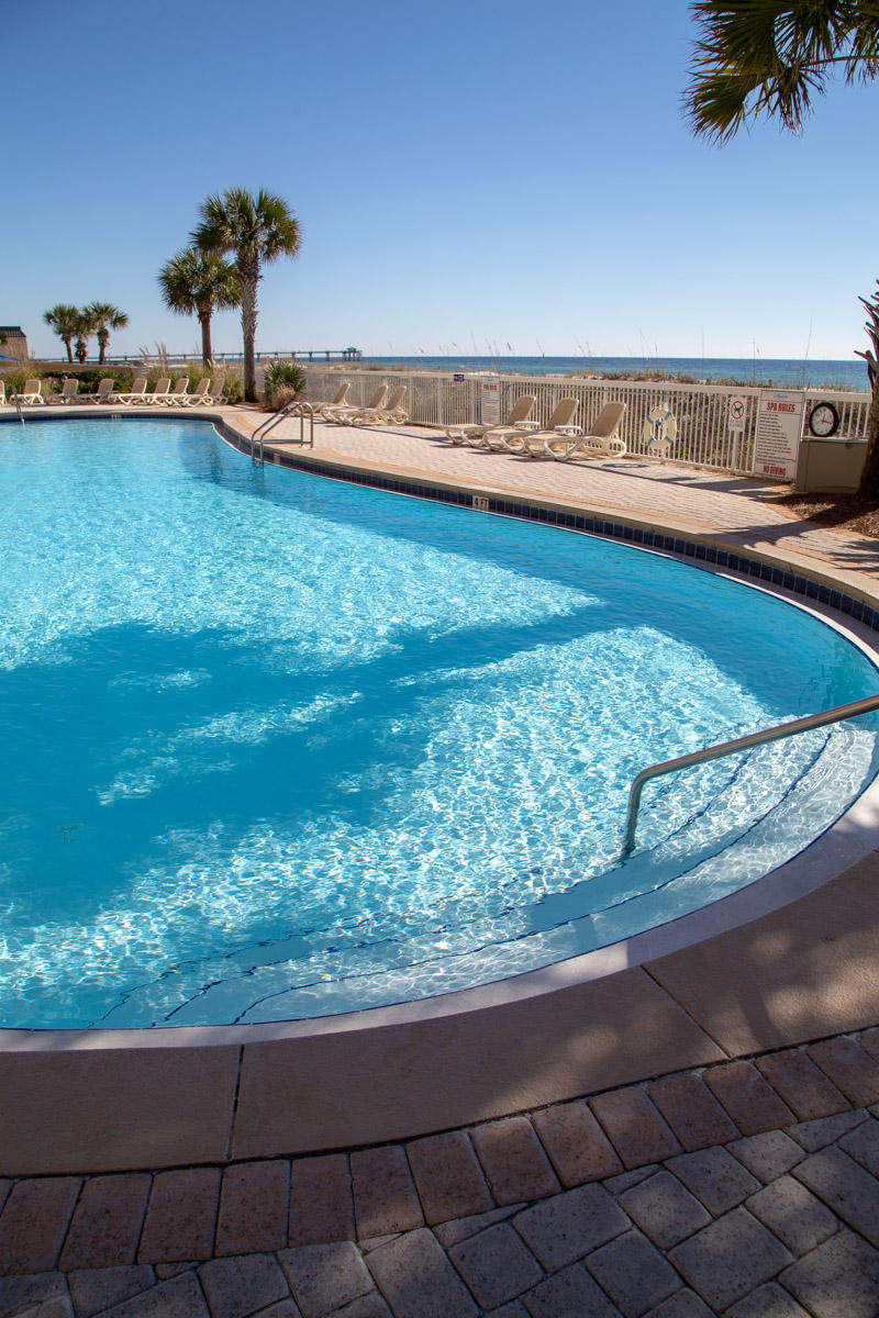 1150 Santa Rosa Boulevard, Unit 223 Fort Walton Beach, FL 32548 - Photo 28 of 35 a view of a swimming pool and an outdoor space