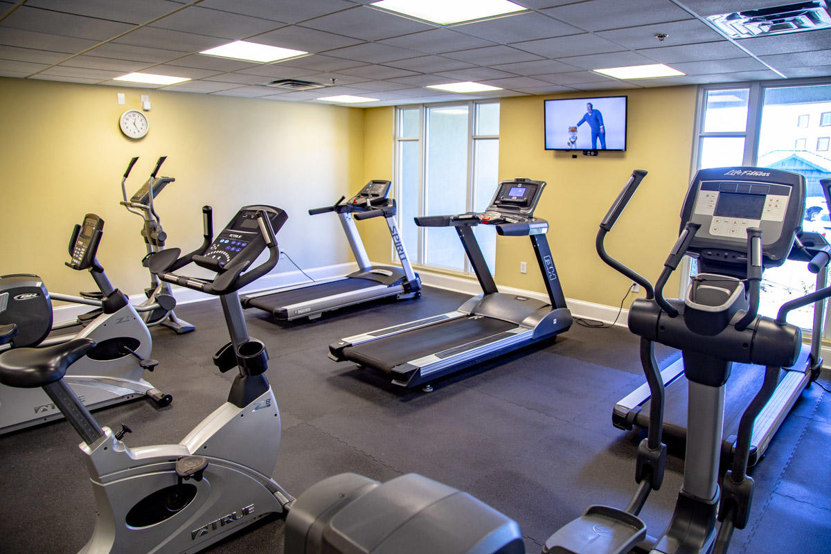 1150 Santa Rosa Boulevard, Unit 223 Fort Walton Beach, FL 32548 - Photo 33 of 35 a view of a room with gym equipment