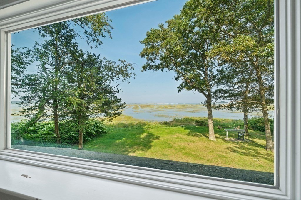 42 Damons Point Circle Marshfield, MA 02050 - Photo 12 of 21 a view of a yard from a window