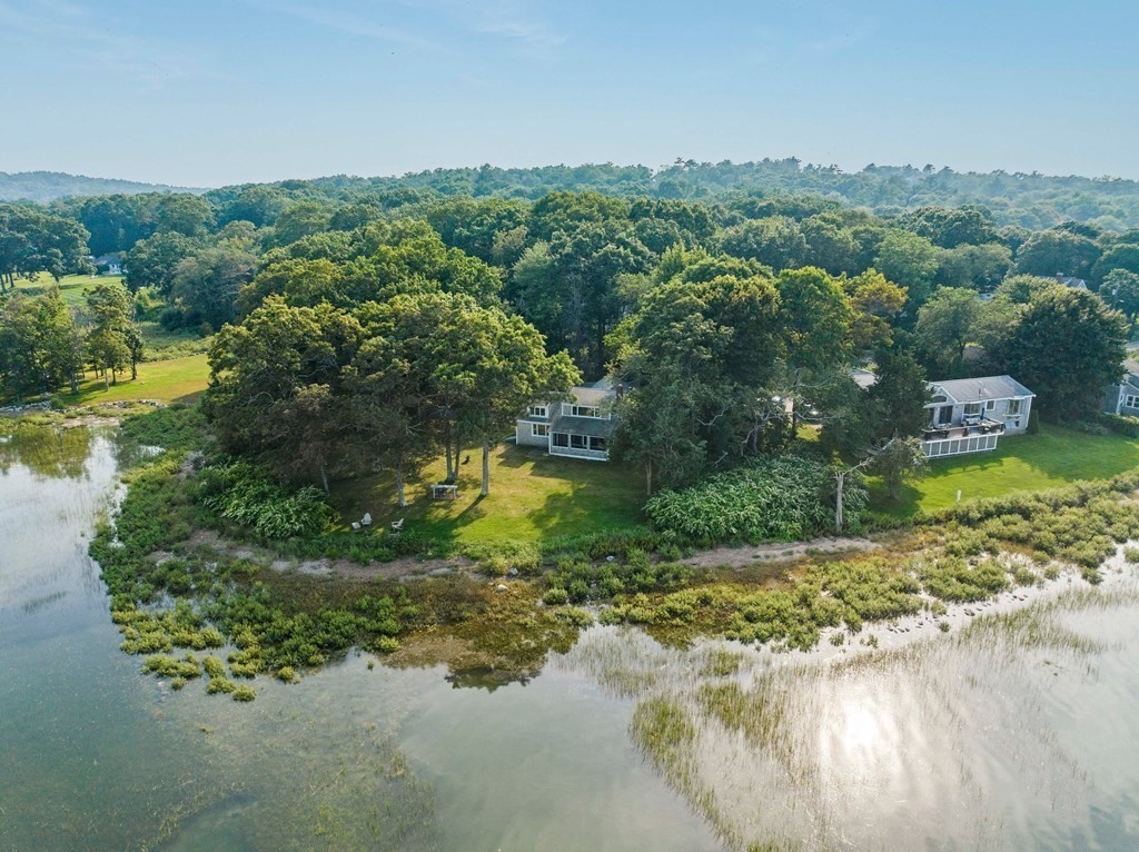 42 Damons Point Circle Marshfield, MA 02050 - Photo 16 of 21 a view of a lake with a city