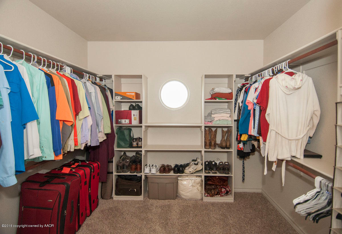 1601 Rock Creek Road Amarillo, TX 79124 - Photo 21 of 46 MASTER CLOSET