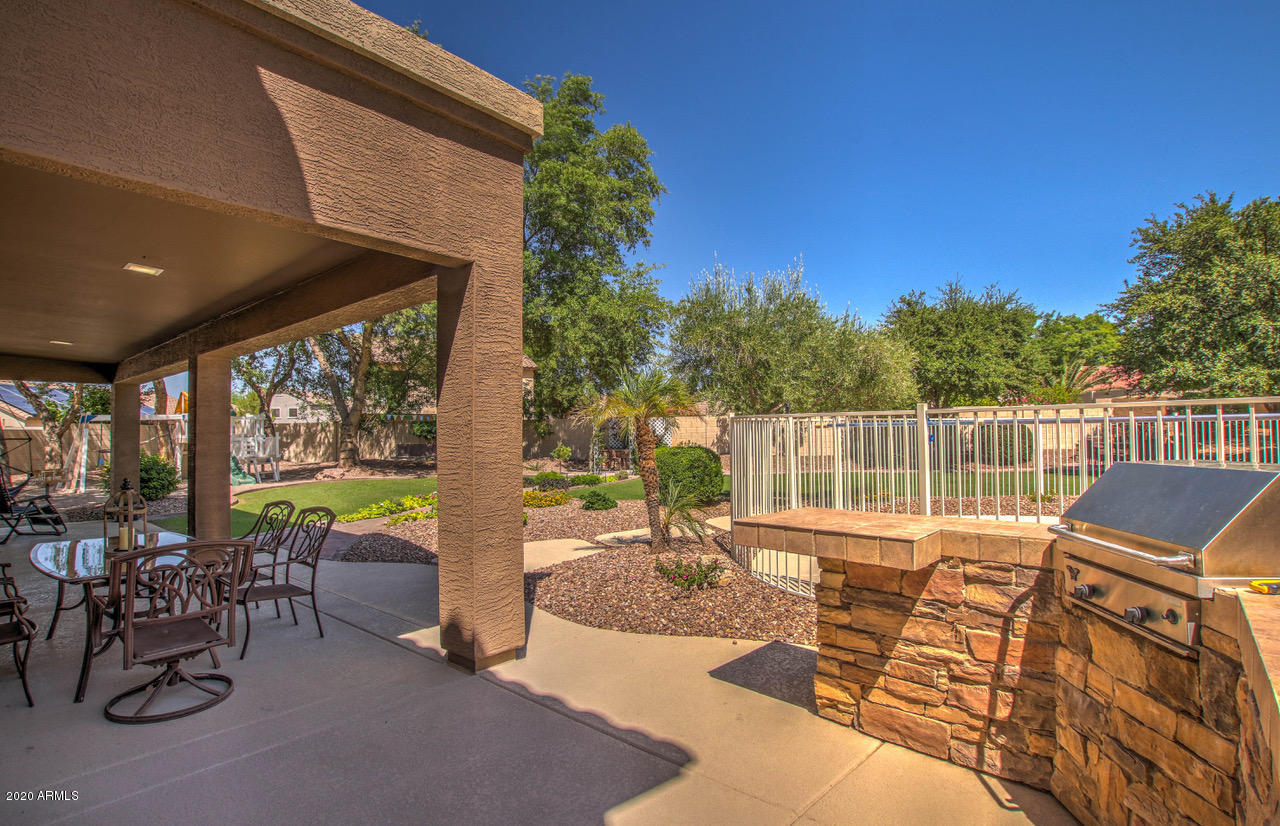 2979 South Martingale Road Gilbert, AZ 85295 - Photo 42 of 52 Backyard BBQ and Patio - NE