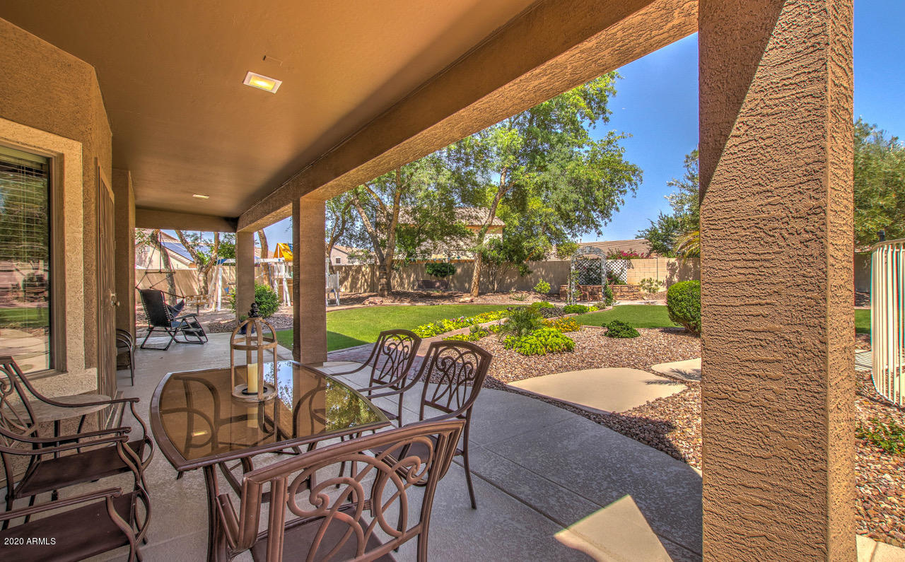 2979 South Martingale Road Gilbert, AZ 85295 - Photo 43 of 52 Backyard Patio - North