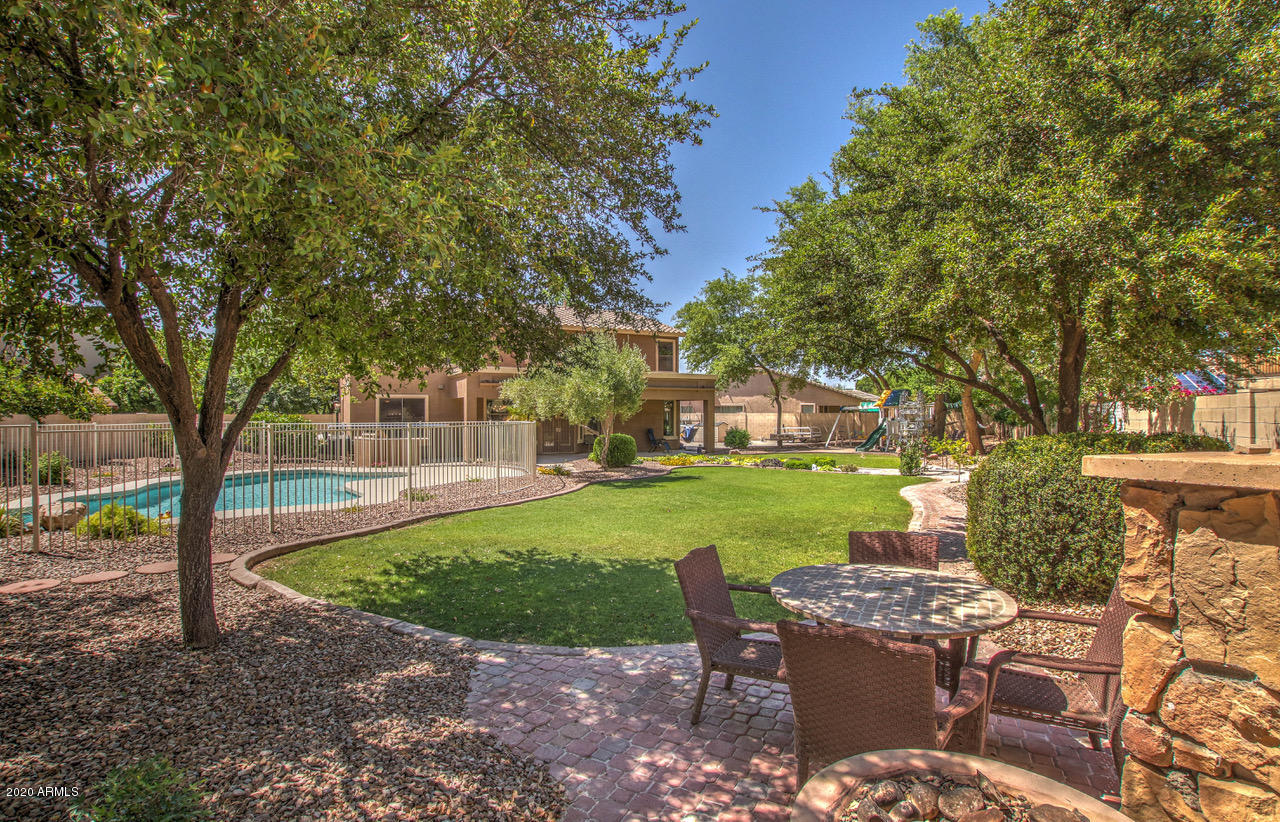 2979 South Martingale Road Gilbert, AZ 85295 - Photo 48 of 52 Backyard BBQ patio and Pool - NW
