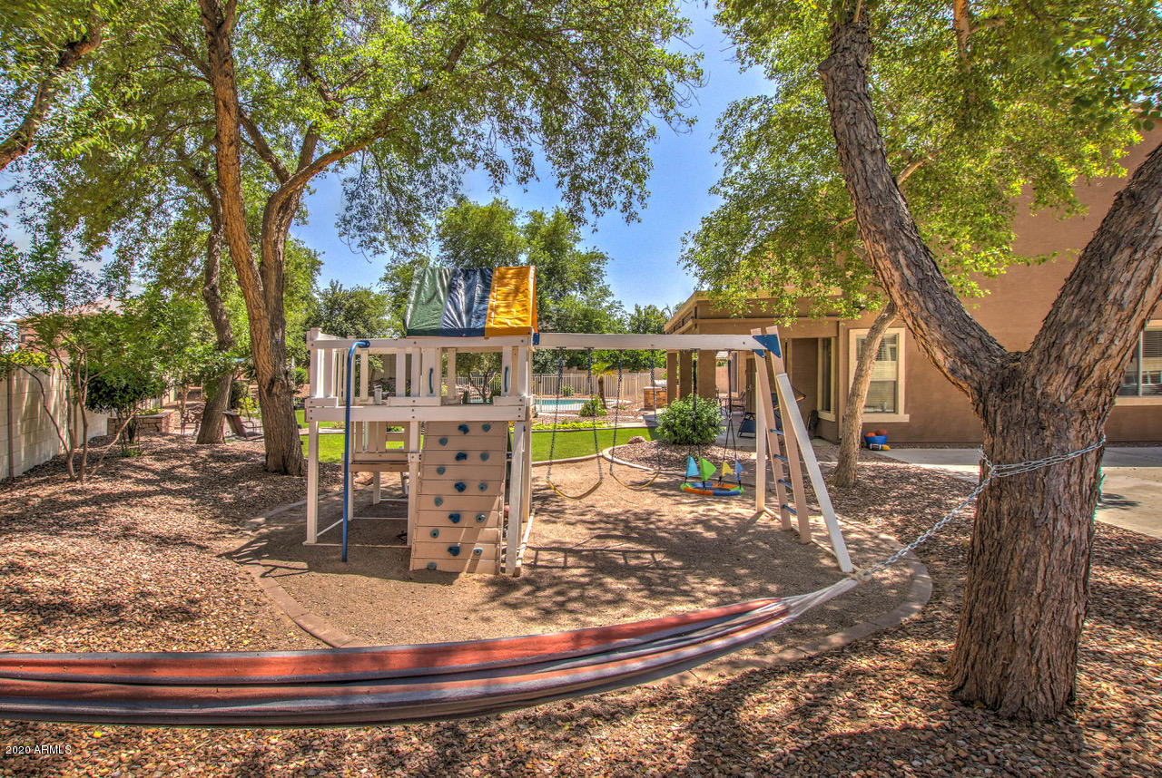 2979 South Martingale Road Gilbert, AZ 85295 - Photo 50 of 52 Swingset and Hammock - South